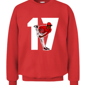 JW BASEBALL SHIRT Jaden Woods Georgia Bulldogs CACS red front.jpg