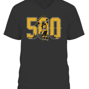 500 GOALS SHIRT SIDNEY CROSBY Pittsburgh Penguins CAVN black front.jpg