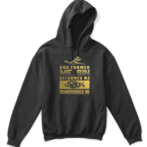 GOD FORMED ME T Shirt APKH black front.jpg