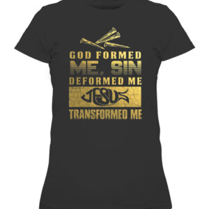 GOD FORMED ME T Shirt CAWTS black front.jpg