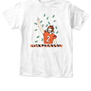 KICKPHERSON SHIRT Evan McPherson Cincinnati Bengals APKT white front.jpg