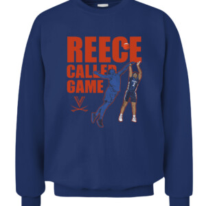 REECE BEEKMAN CALLED GAME SHIRT Virginia Cavaliers CACS navy front.jpg