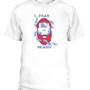 FEAR THE PHI BEARD II SHIRT James Harden Philadelphia 76ers Sixers CAPT white front.jpg