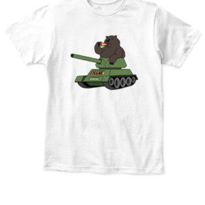 HANK THE TANK SHIRT 500 Pound Bear APKT white front.jpg