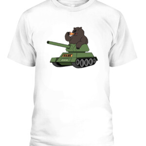 HANK THE TANK SHIRT 500 Pound Bear CAPT white front.jpg
