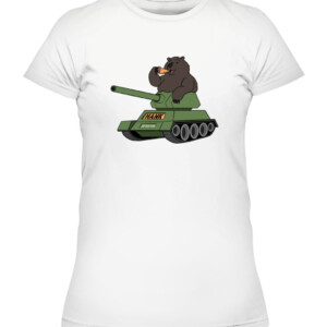 HANK THE TANK SHIRT 500 Pound Bear CAWTS white front.jpg