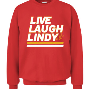 LIVE LAUGH LINDY SHIRT ELIAS LINDHOLM Carolina Hurricanes CACS red front.jpg