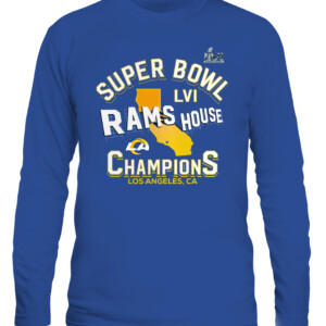 RAMS SUPER BOWL CHAMPIONSHometown Hard Count SHIRT Los Angeles Rams 2022 Super Bowl LVI Champions CALS royal front.jpg