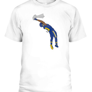 OBJ TROPHY CATCH SHIRT Odell Beckham Jr Los Angeles Rams 2022 Super Bowl LVI Champions