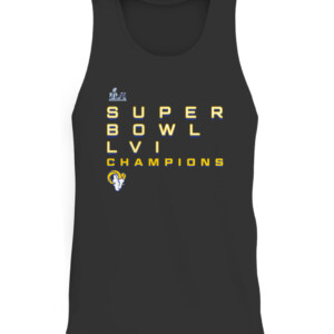 SUPER BOWL LVI CHAMPIONS ROSTER SIGNATURE SHIRT Los Angeles Rams 2022 Super Bowl LVI Champions CATT black front.jpg
