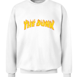 THE DUNK SHIRT THE DUNK IS ON FIRE Wyoming Cowboys Men's Basketball CACS white front.jpg