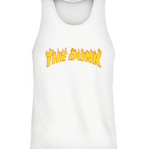 THE DUNK SHIRT THE DUNK IS ON FIRE Wyoming Cowboys Men's Basketball CATT white front.jpg