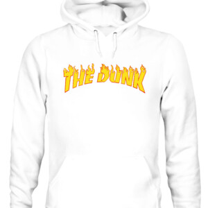 THE DUNK SHIRT THE DUNK IS ON FIRE Wyoming Cowboys Men's Basketball CAUH white front.jpg