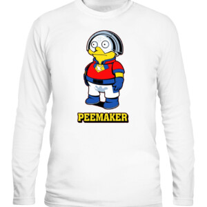 PEEMAKER SHIRT Funny Peacemaker CALS white front.jpg