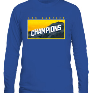 9d493LOS ANGELES CHAMPIONS SIGN SHIRT Los Angeles Rams 2022 Super Bowl LVI Champions437ae7c45020bebb8fb4db5 CALS royal front.jpg
