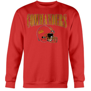 COMMANDERS FOOTBALL SHIRT Washington Commanders Redskins Crewneck