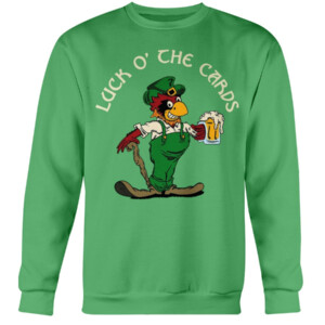 LUCKY TO BE A DAWG SHIRT Georgia Bulldogs 2021 National Champions ST. PATRICK'S DAY Crewneck
