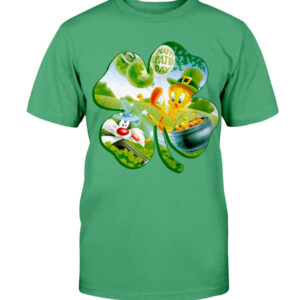 Looney Tunes Tweety Shamrock T Shirt St Patrick's Day Shirt