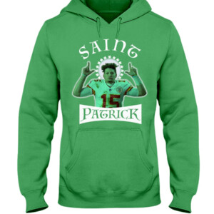 Saint Patrick Shirt Patrick Mahomes Kansas City Chiefs Hoddie