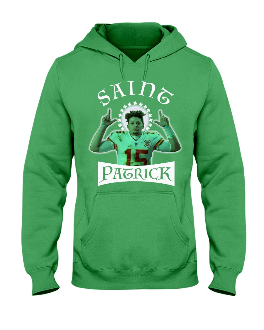 Saint Patrick Shirt Patrick Mahomes Kansas City Chiefs Hoddie Saint Patrick Shirt Patrick Mahomes Kansas City Chiefs Hoddie