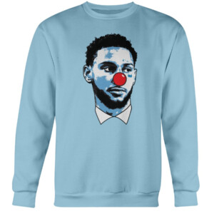 Simmo The Clown Shirt Ben Simmons Philadelphia 76ers Sixers Crewneck