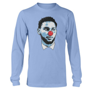 Simmo The Clown Shirt Ben Simmons Philadelphia 76ers Sixers Longsleeve