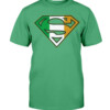 Superman Irish Shield T Shirt St Patrick's Day Shirt
