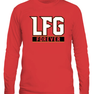 LFG FOREVER TAMPA BAY SHIRT Tom Brady Tampa Bay Buccaneers CALS red front.jpg