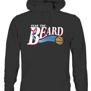 FEAR THE PHI BEARD SHIRT James Harden Philadelphia 76ers Sixers CAUH black front.jpg