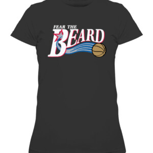 FEAR THE PHI BEARD SHIRT James Harden Philadelphia 76ers Sixers CAWTS black front.jpg