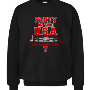 PARTY IN THE USA SHIRT Texas Tech Red Raiders CACS black front.jpg