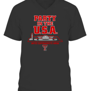 PARTY IN THE USA SHIRT Texas Tech Red Raiders CAVN black front.jpg