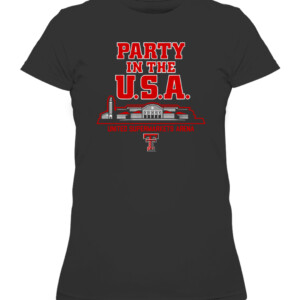 PARTY IN THE USA SHIRT Texas Tech Red Raiders CAWTS black front.jpg