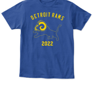 DETROIT RAMS SHIRT Matthew Stafford Los Angeles Rams Detroit Lions SuperBowl 2022 APKT royal front.jpg