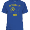 DETROIT RAMS SHIRT Matthew Stafford Los Angeles Rams Detroit Lions SuperBowl 2022 CABT royal front.jpg