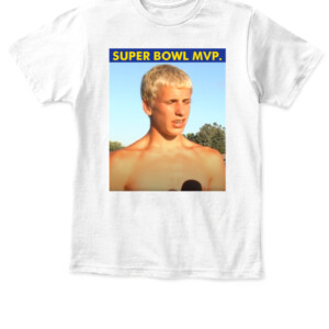 Young Cooper Kupp Super Bowl Mvp Shirt The Rams' Super Bowl parade Los Angeles Rams 2022 Super Bowl LVI Champions APKT white front.jpg