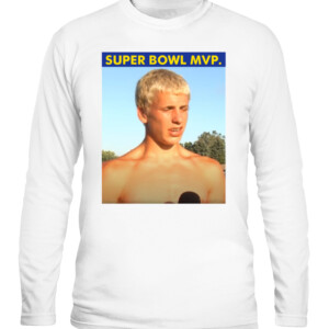 Young Cooper Kupp Super Bowl Mvp Shirt The Rams' Super Bowl parade Los Angeles Rams 2022 Super Bowl LVI Champions CALS white front.jpg