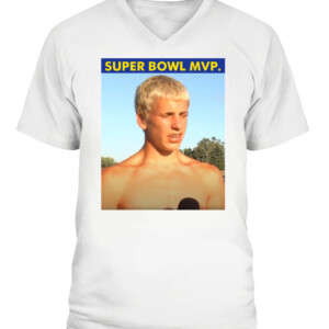 Young Cooper Kupp Super Bowl Mvp Shirt The Rams' Super Bowl parade Los Angeles Rams 2022 Super Bowl LVI Champions CAVN white front.jpg