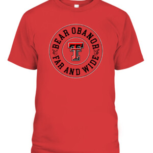 BEAR OBANOR FAR AND WIDE SHIRT KEVIN OBANOR Texas Tech Red Raiders CABT red front.jpg