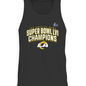 RAMS SUPER BOWL CHAMPIONS SCHEDULE SHIRT Los Angeles Rams 2022 Super Bowl LVI Champions CATT black front.jpg