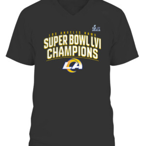 RAMS SUPER BOWL CHAMPIONS SCHEDULE SHIRT Los Angeles Rams 2022 Super Bowl LVI Champions CAVN black front.jpg