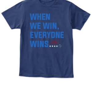 WHEN WE WIN, EVERYONE WINS SHIRT MEGAN RAPINOE USWNT APKT navy front.jpg