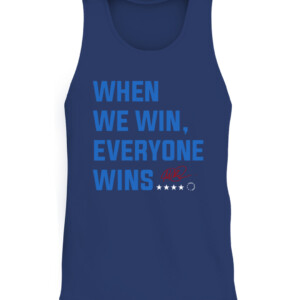 WHEN WE WIN, EVERYONE WINS SHIRT MEGAN RAPINOE USWNT CATT navy front.jpg