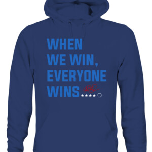 WHEN WE WIN, EVERYONE WINS SHIRT MEGAN RAPINOE USWNT CAUH navy front.jpg