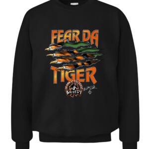 Fear Da Tiger Shirt Bootsy Collin Bootsy Collins' Fear Da Tiger T Shirt Cincinnati Bengals CACS black front.jpg