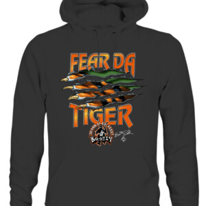Fear Da Tiger Shirt Bootsy Collin Bootsy Collins' Fear Da Tiger T Shirt Cincinnati Bengals CAUH black front.jpg