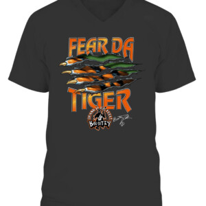 Fear Da Tiger Shirt Bootsy Collin Bootsy Collins' Fear Da Tiger T Shirt Cincinnati Bengals CAVN black front.jpg