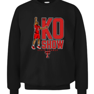 KEVIN OBANOR THE KO SHOW SHIRT Texas Tech Red Raiders BASKETBALL CACS black front.jpg