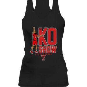 KEVIN OBANOR THE KO SHOW SHIRT Texas Tech Red Raiders BASKETBALL CAWT black front.jpg