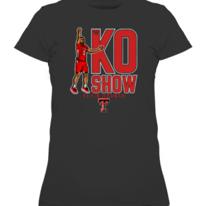 KEVIN OBANOR THE KO SHOW SHIRT Texas Tech Red Raiders BASKETBALL CAWTS black front.jpg
